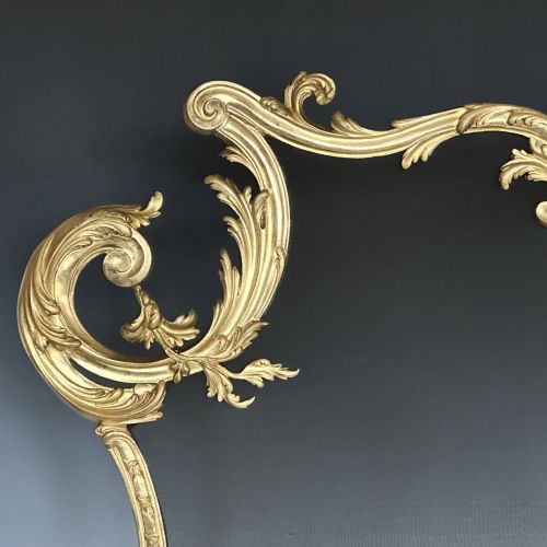 ANTIQUE FRENCH ORMOLU FIRESCREEN - ADDITIONAL PHOTO 1
