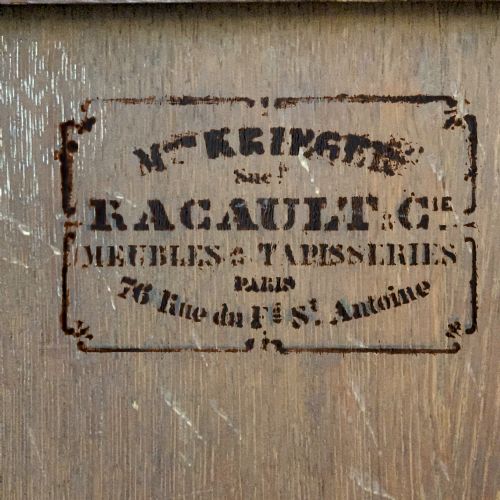 MAISON KRIEGER FRENCH MARQUETRY INLAID SECRETAIRE SEMANIER - ADDITIONAL PHOTO 13