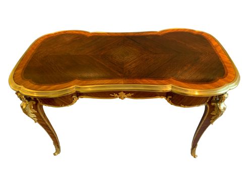 FRANCOIS LINKE KINGWOOD ROSEWOOD ORMOLU MOUNTED CENTRE TABLE - ADDITIONAL PHOTO 1