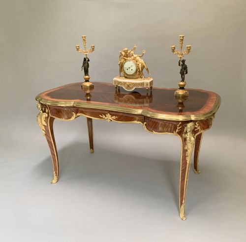 FRANCOIS LINKE KINGWOOD ROSEWOOD ORMOLU MOUNTED CENTRE TABLE - ADDITIONAL PHOTO 2