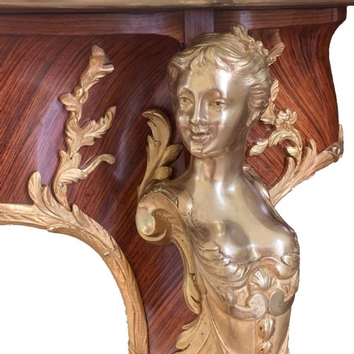 FRANCOIS LINKE KINGWOOD ROSEWOOD ORMOLU MOUNTED CENTRE TABLE - ADDITIONAL PHOTO 7