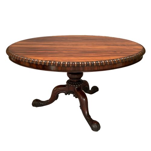 WILLIAM IV GILLOWS ALBUERA WOOD OVAL CENTRE TABLE - ADDITIONAL PHOTO 4