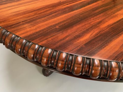WILLIAM IV GILLOWS ALBUERA WOOD OVAL CENTRE TABLE - ADDITIONAL PHOTO 3