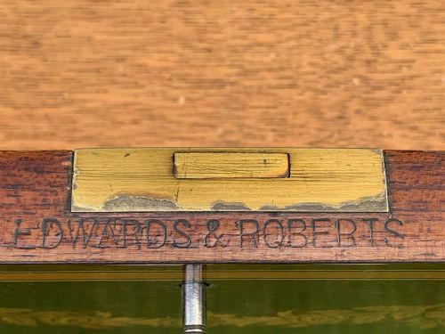 EDWARDS ROBERTS MAHOGANY MARQUETRY CABINET - ADDITIONAL PHOTO 4