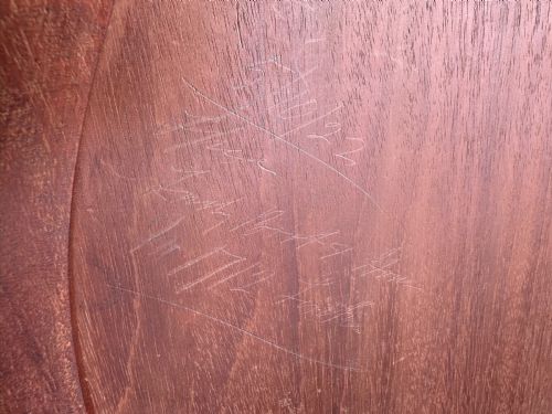 FRENCH MAHOGANY BEDSIDE TABLE DE NUIT FRANOIS LINKE - ADDITIONAL PHOTO 10