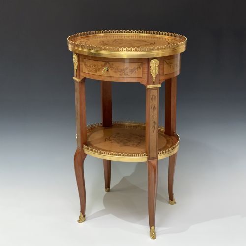 ormolu mounted transitional style table by zwiener jansen - CATEGORY: ANTIQUE CABINETS - DATED 1900