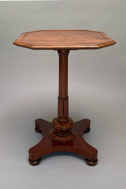 VICTORIAN MAHOGANY SIDE TABLE - ADDITIONAL PHOTO 1