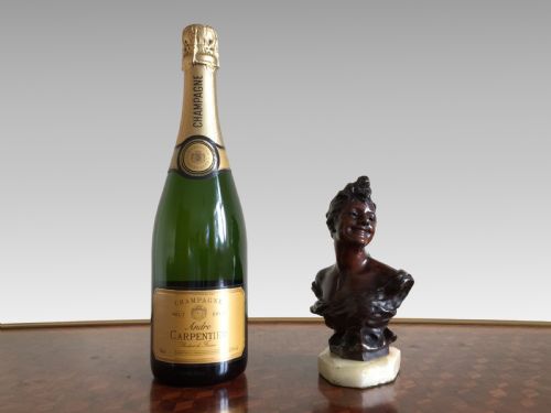 CONTINENTAL BRONZE BUST BY GEORGE VAN DER STRAETEN - ADDITIONAL PHOTO 6