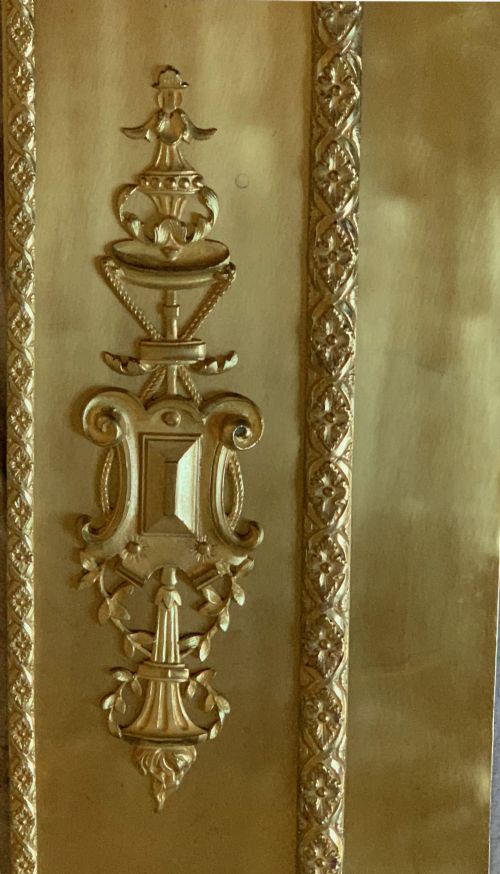 VICTORIAN ORMOLU FIRE INSET - ADDITIONAL PHOTO 4