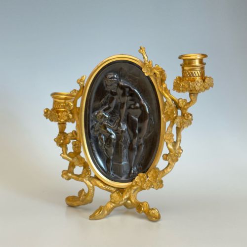 FRENCH TABLE MIRROR BY THIEBAUT FRERES - ADDITIONAL PHOTO 6