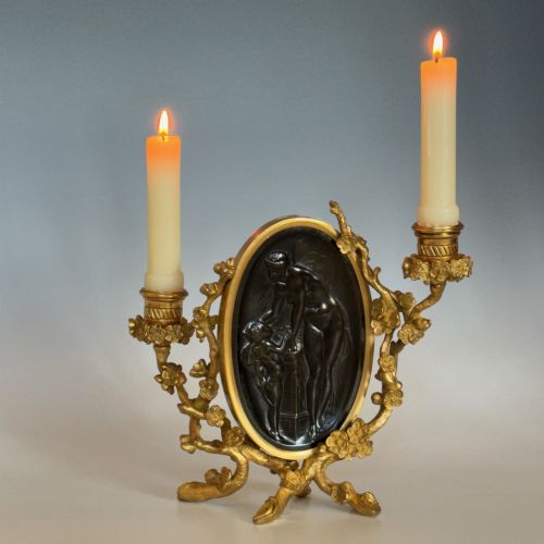 FRENCH TABLE MIRROR BY THIEBAUT FRERES - ADDITIONAL PHOTO 11