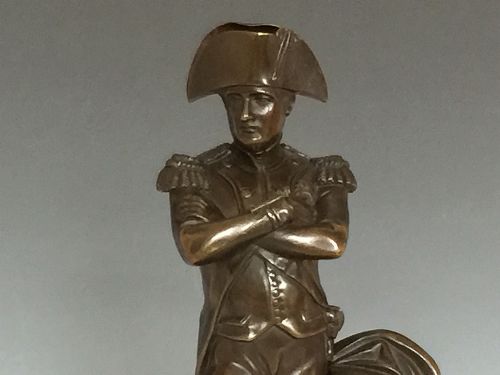 ANTIQUE 19TH CENTURY FRENCH BRONZE OF NAPOLEON BONAPARTE - ADDITIONAL PHOTO 1