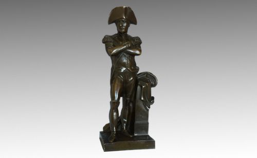 ANTIQUE 19TH CENTURY FRENCH BRONZE OF NAPOLEON BONAPARTE - ADDITIONAL PHOTO 8