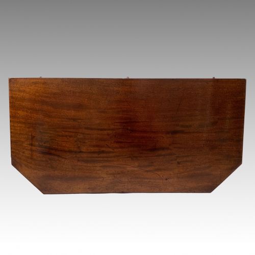 GEORGE IV MAHOGANY PEDESTAL CARD TABLE - ADDITIONAL PHOTO 8