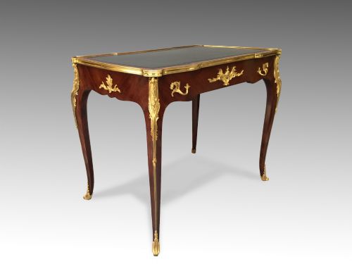 French Bureau Plat by François Linke & Retailed by Edwards & Roberts