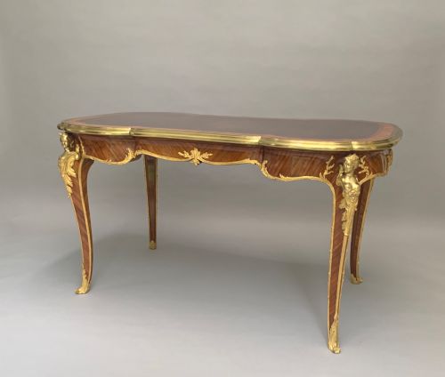 Francois Linke Kingwood Rosewood & Ormolu Mounted Centre Table