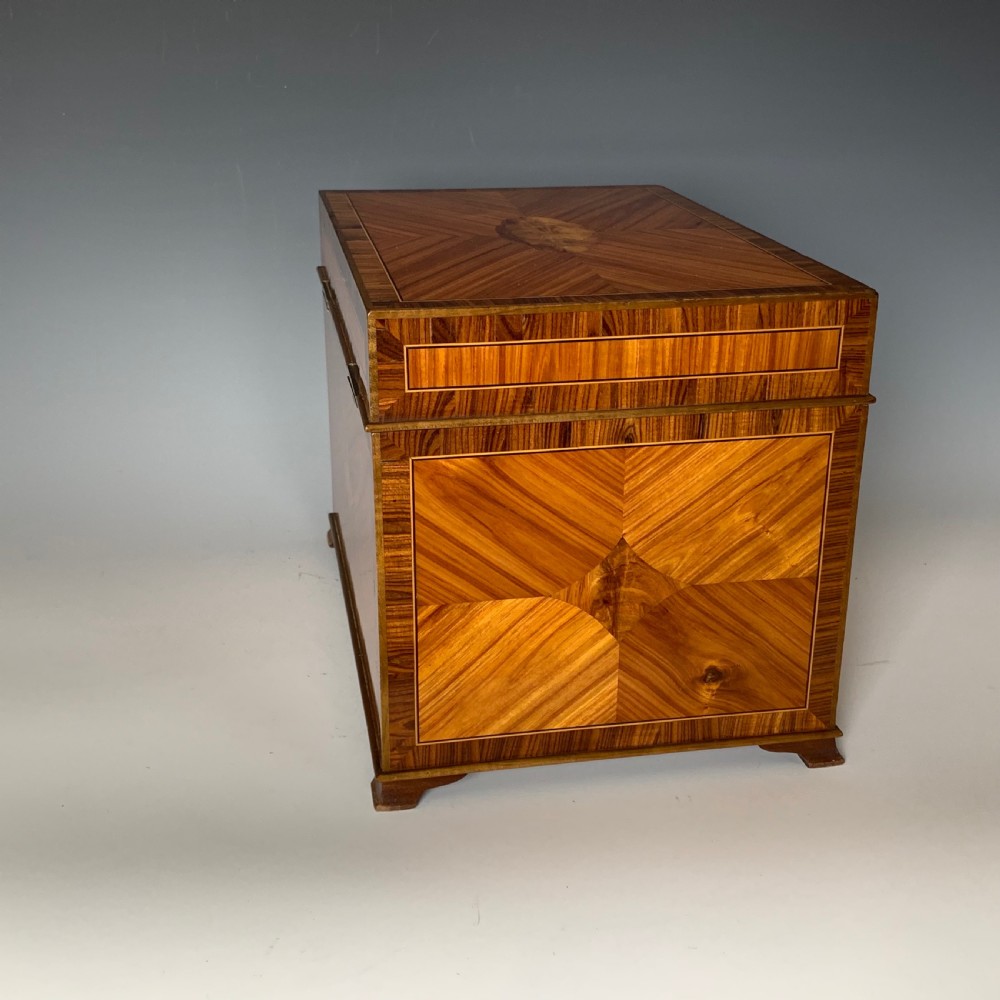 George V Tulipwood & Kingwood Jewellery Box View III