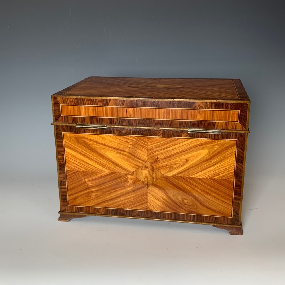 George V Tulipwood & Kingwood Jewellery Box View IV