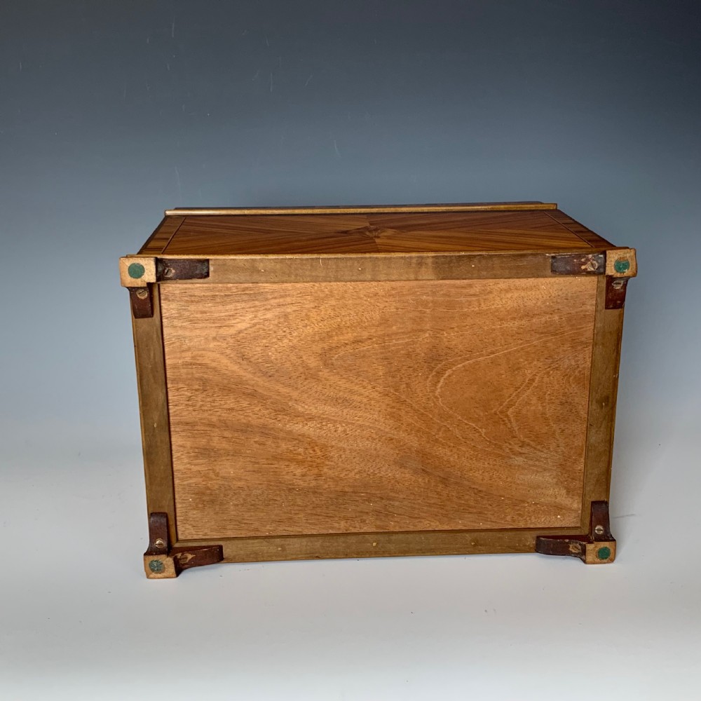George V Tulipwood & Kingwood Jewellery Box View VII
