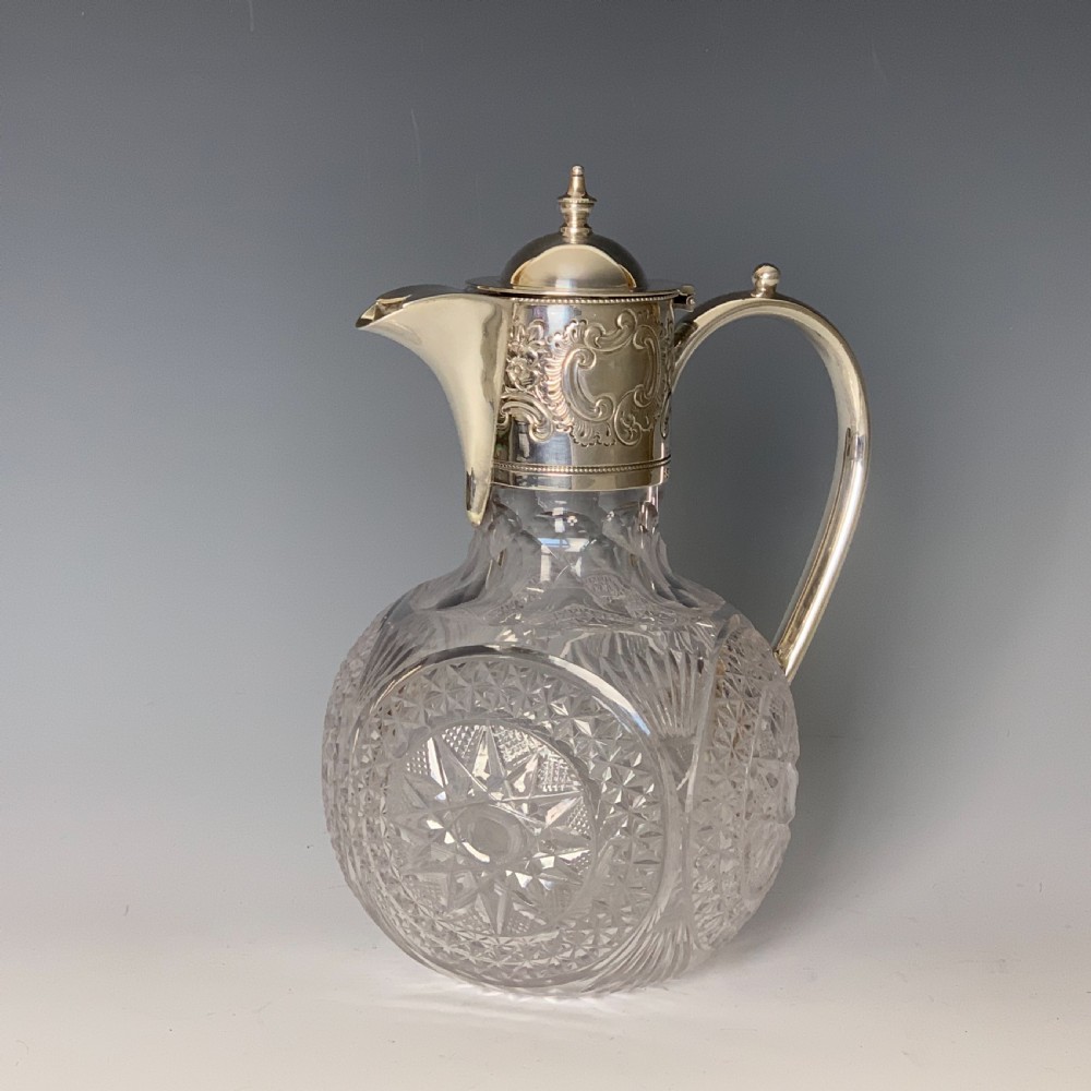 Victorian Silver Plated Claret Jug