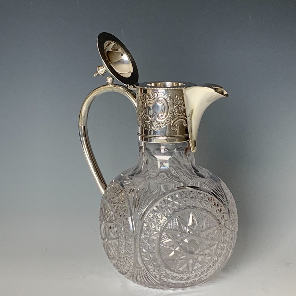 Victorian Silver Plated Claret Jug View III