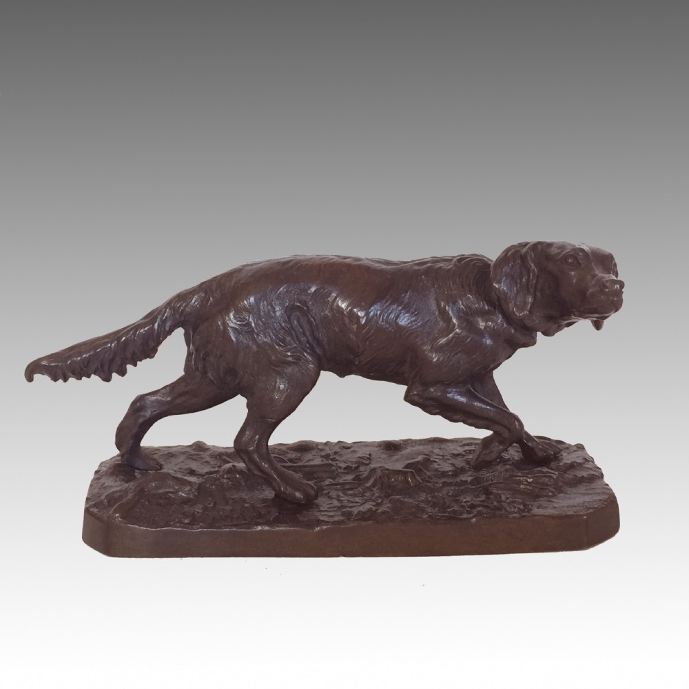 Antique Bronze Retriever Dog After PJ Mene retailed by JJ Mechi