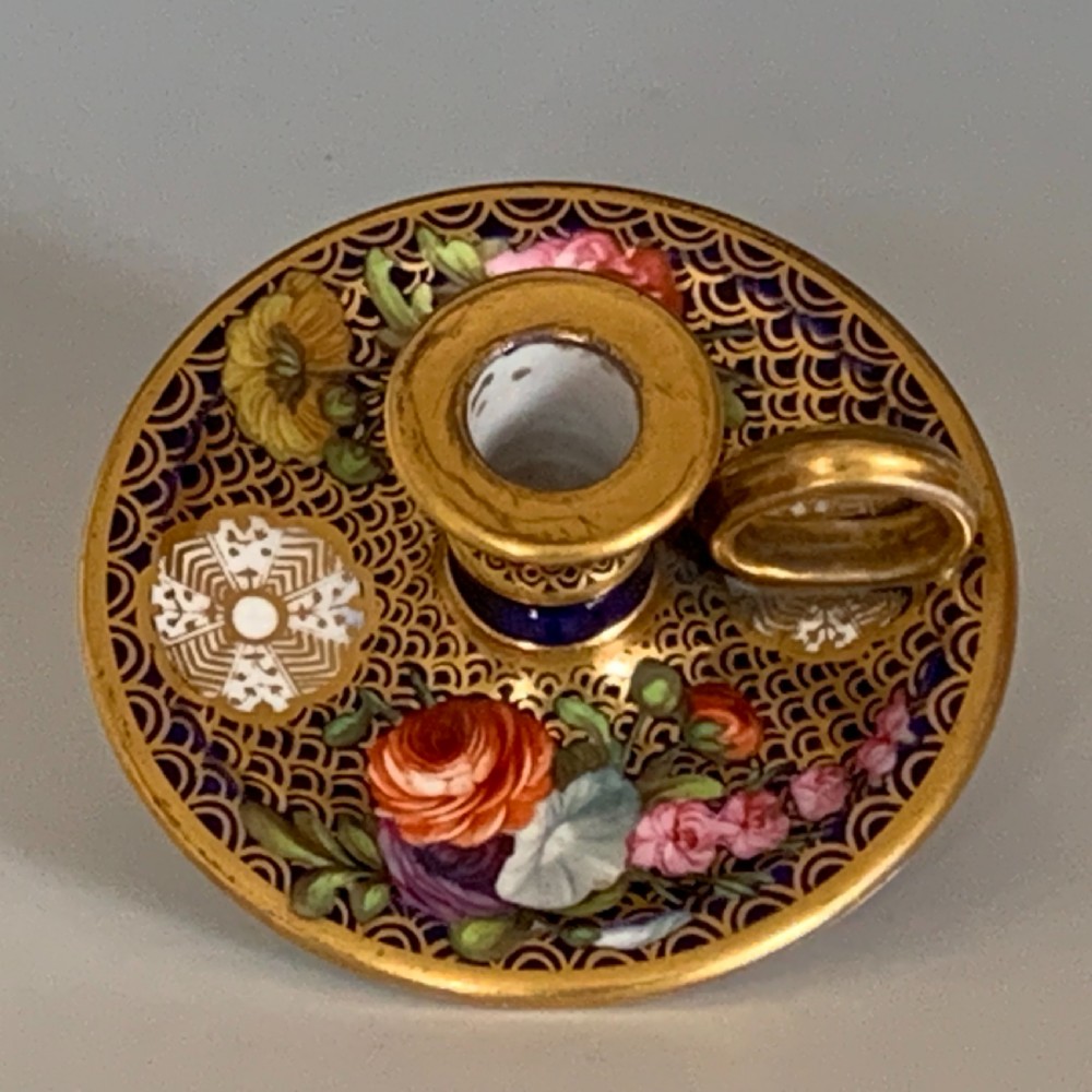 Antique Spode Miniature Taperstick