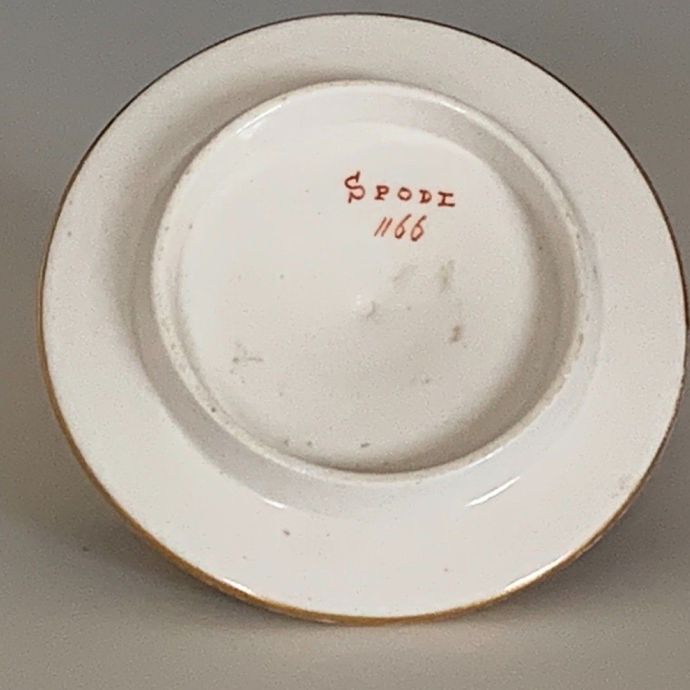 Antique Spode Miniature Taperstick View IV