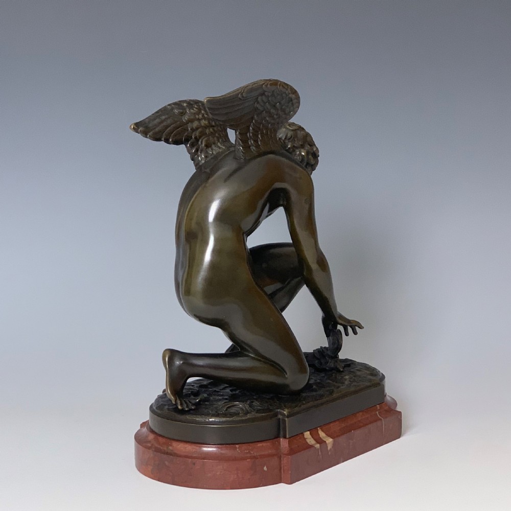 Bronze 'L'Amour au Papillon' after Antoine-Denis-Chaudet View IV