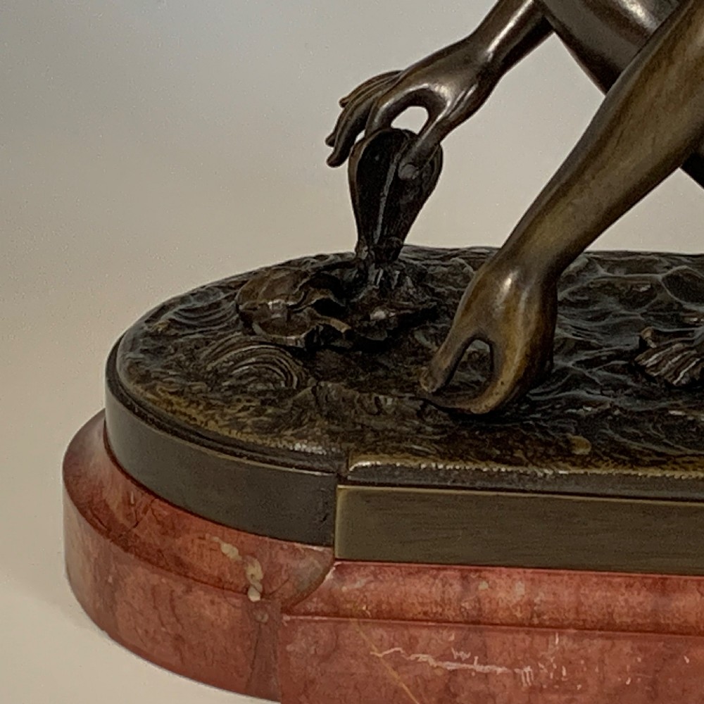 Bronze 'L'Amour au Papillon' after Antoine-Denis-Chaudet View V