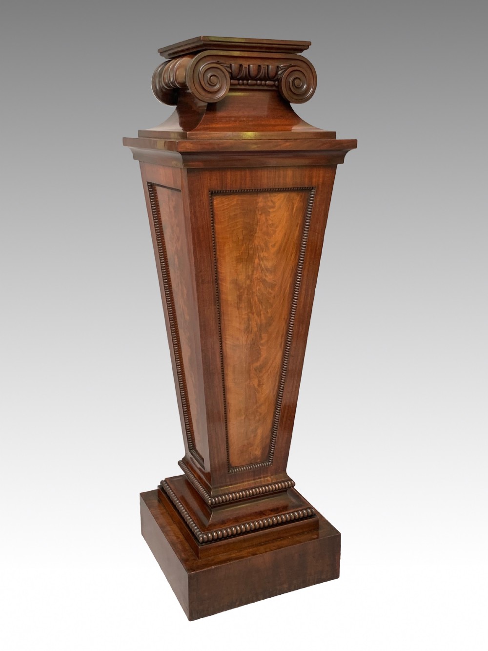 Antique George IV Mahogany Pedestal Column View IV
