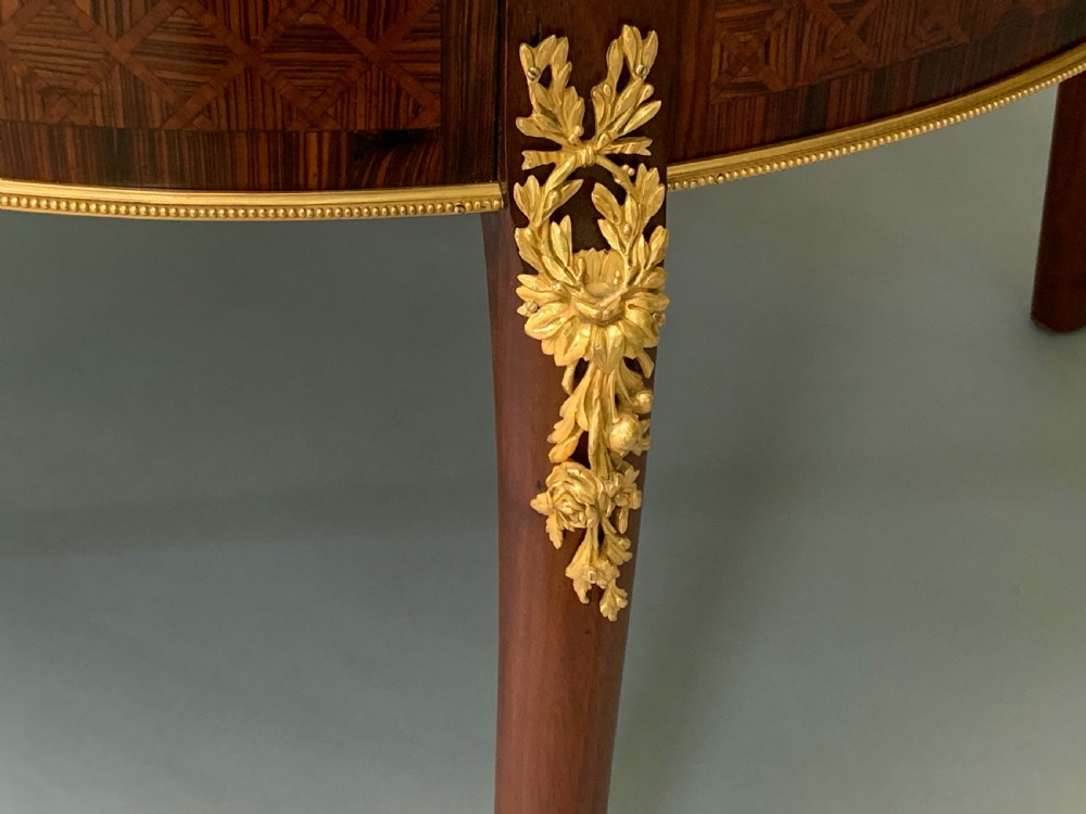 Antique French Kingwood & Ormolu Mounted Coffee Table View III