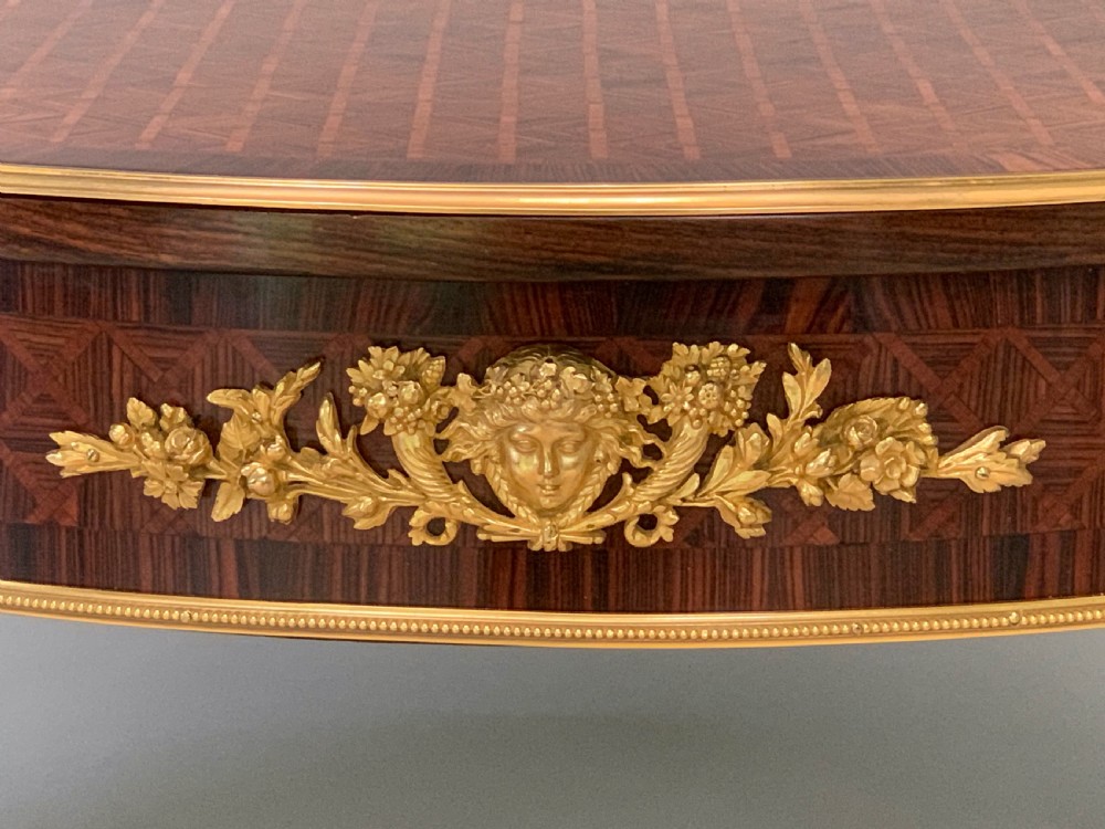 Antique French Kingwood & Ormolu Mounted Coffee Table View IV