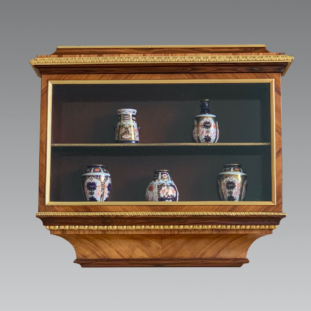 Napoleon III Kingwood & Ormolu Wall Cabinet View III