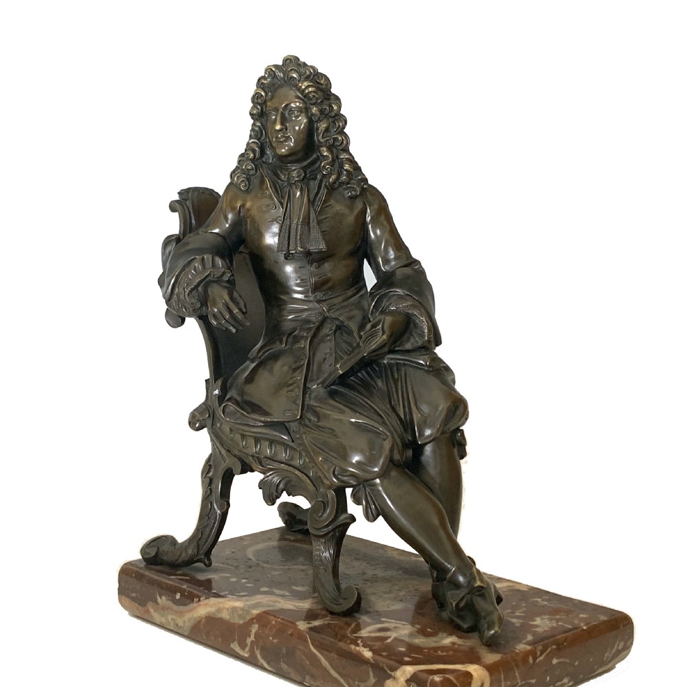 French 19th Century Bronze Nobleman View II
