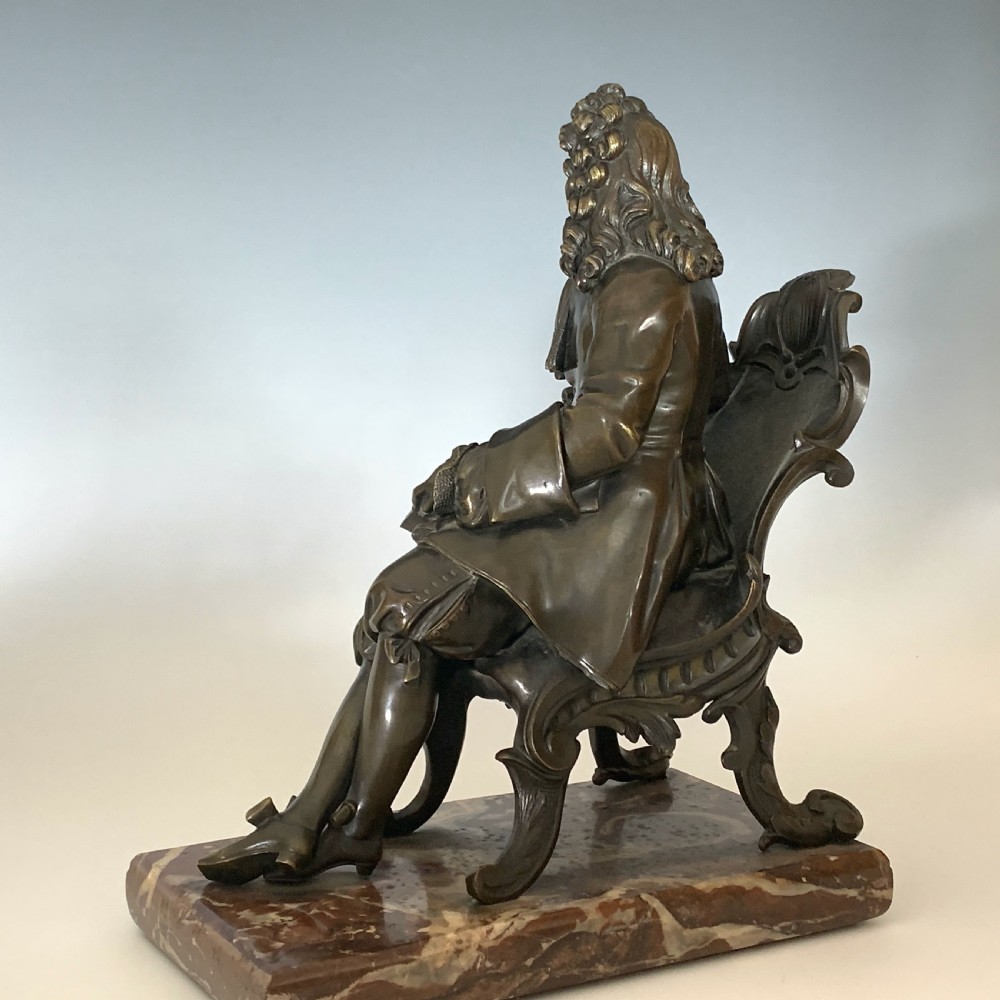 French 19th Century Bronze Nobleman View VI