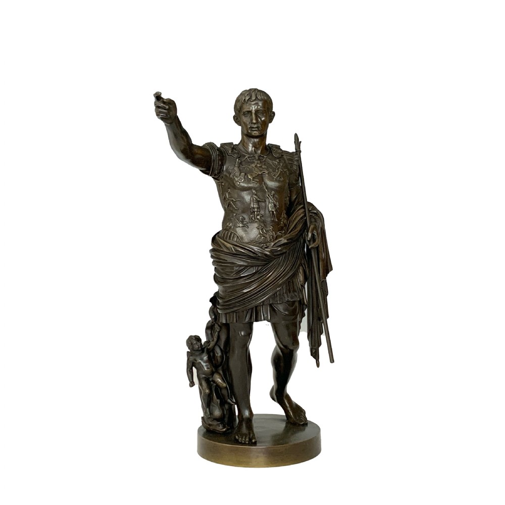 Augustus of Prima Porta Grand Tour Bronze
