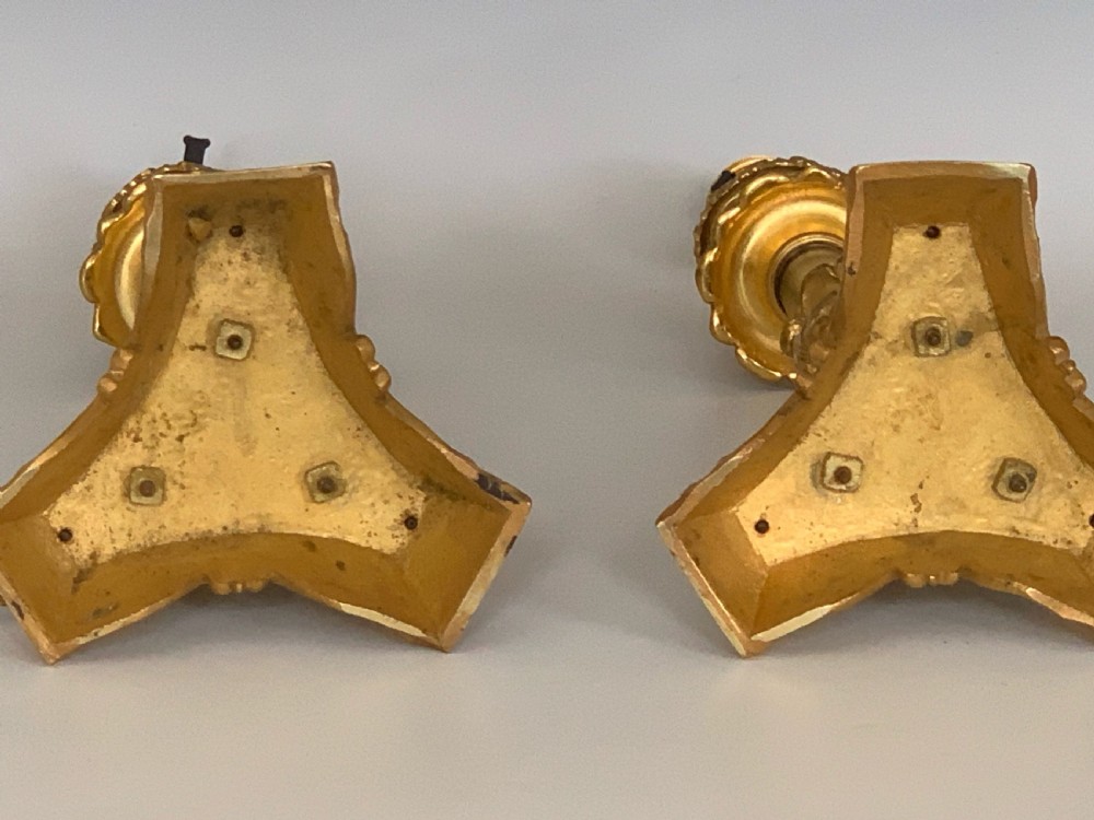 Antique French Ormolu & Bronze Table Lamps View V