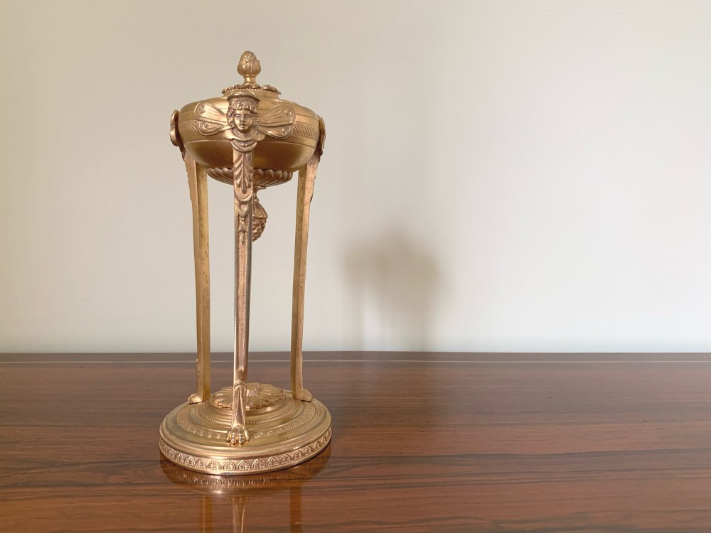French Empire Style Ormolu Cassolette View IV