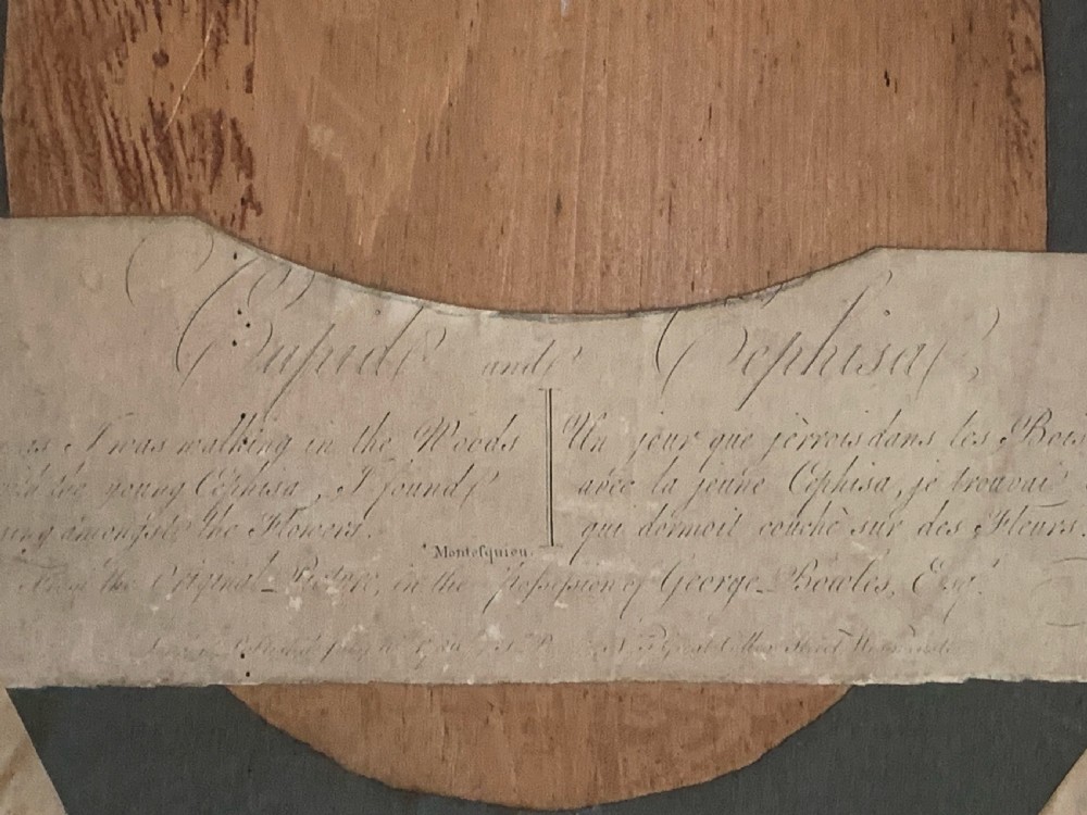 Georgian Engravings After Kauffman 'Cupid & Cephisa' View V