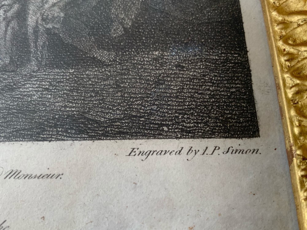 George III Engraving After Fuseli Engraved by Simon 'Midsummer Nights Dream Shakspeare' View VI