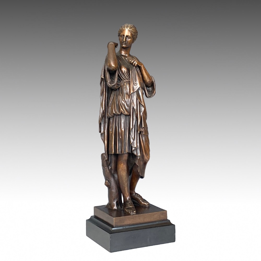 After The Antique Diana De Gabies by Barbedienne View II