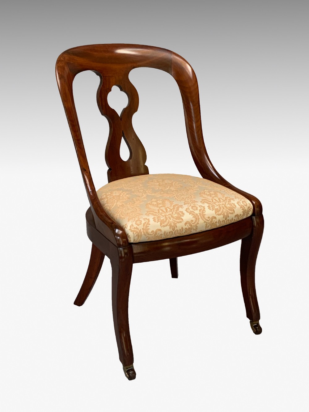 Victorian Constantine & Co Six Mahogany Dining Chairs View II