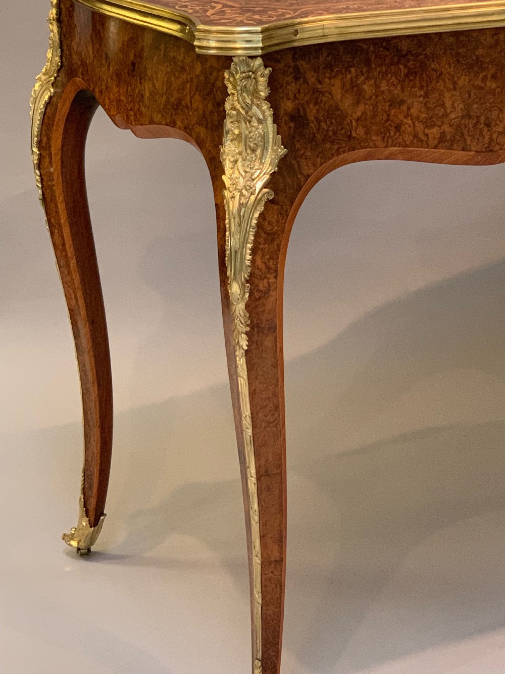 Holland & Sons Victorian Walnut Writing Table View IV