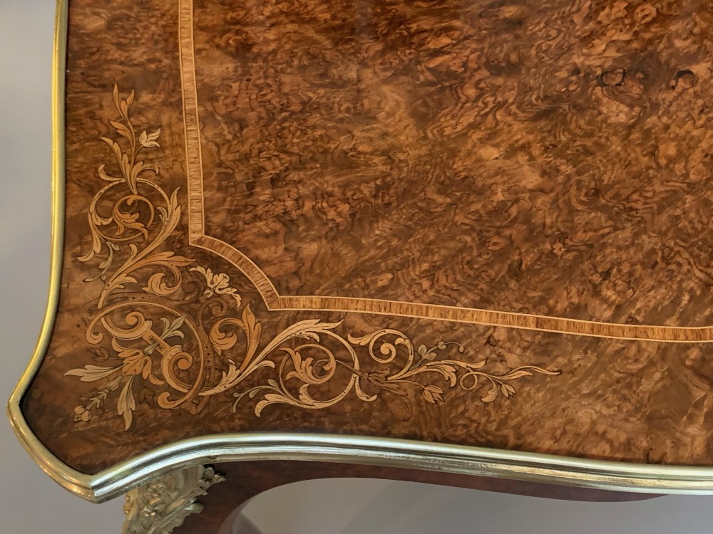 Holland & Sons Victorian Walnut Writing Table View VIII