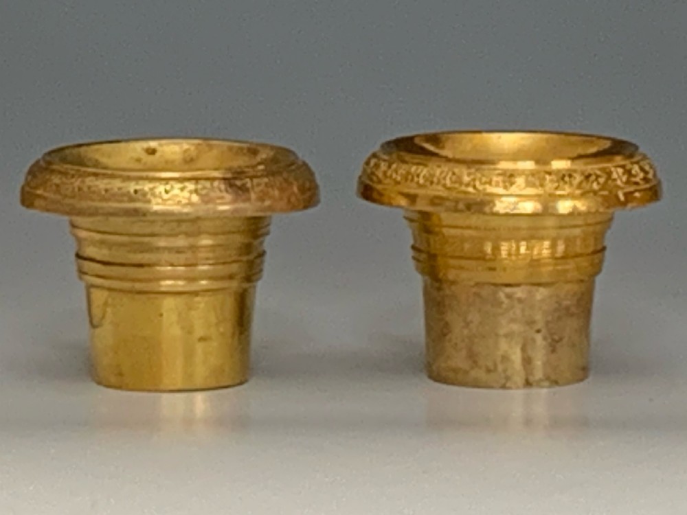 Fine pair of Regency Candlesticks View IV