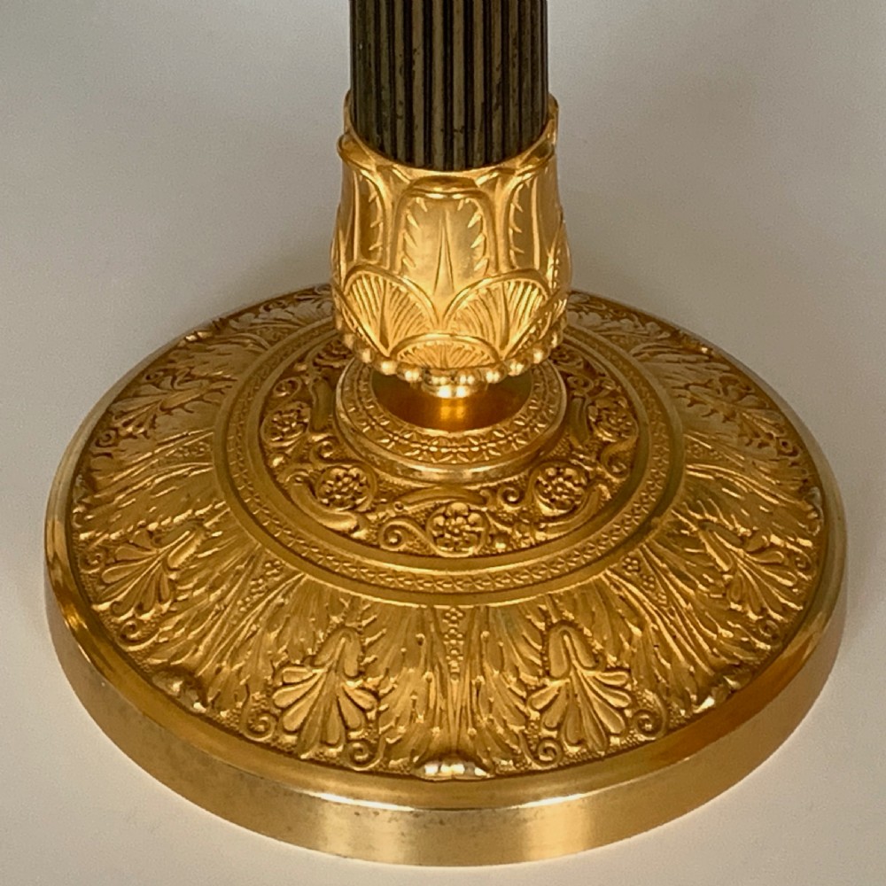 French Ormolu & Bronze Candlesticks View III