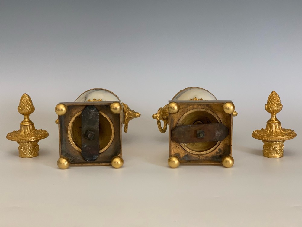 George III Ormolu Cassolettes View VI