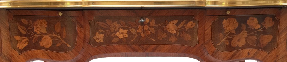 Fine French Kingwood & Marquetry marquetry table after Jean-François Oeben Attributed to Paul Sormani View VII