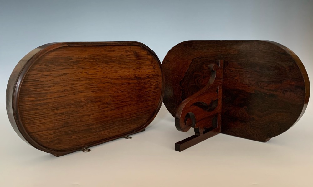 Mid Victorian Pair of Rosewood Wall Brackets View VII